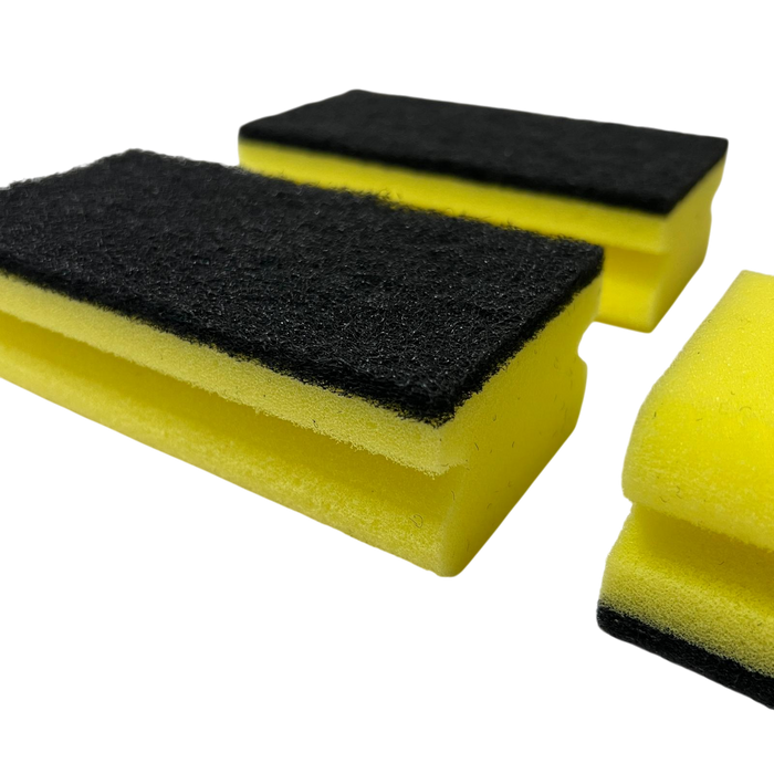 Large Catering Sponges – 6 Pack – Case of 44 – Durable Sponges for Hotels & Foodservice