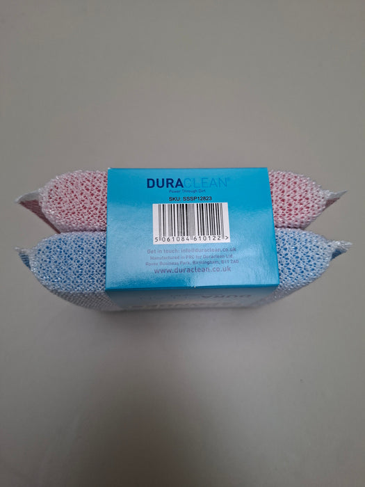 Duraclean Non Scratch Sponge - 2 Pack - Case Qty: 56(Case of 56 Packs / 112 Sponges)