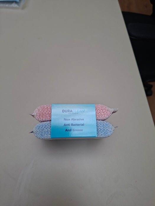 Duraclean Non Scratch Sponge - 2 Pack - Case Qty: 56(Case of 56 Packs / 112 Sponges)
