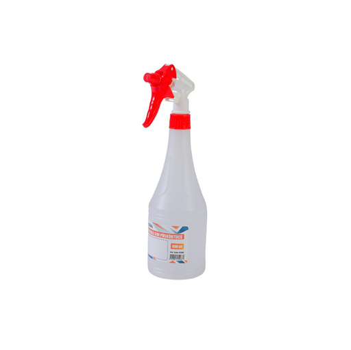 Wholesale 50-pack DuraClean® Contract Bottles with Trigger Sprays in red, available at DuraClean®