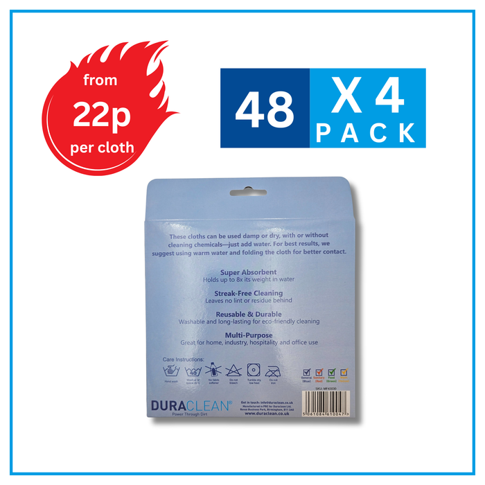 Duraclean_4_Pack_Bulk_Microfibre_cloths back