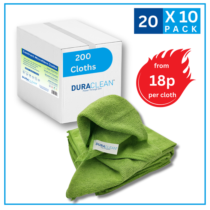 Duraclean_Bulk_green_Microfibre_cloths