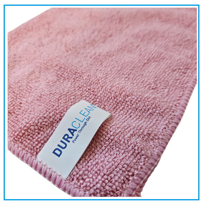 Duraclean Pink Microfibre Close Up