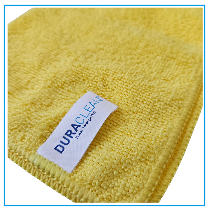 Duraclean Yellow Microfibre Close Up