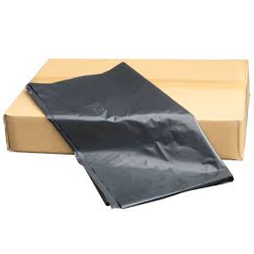 Wholesale box of 200 DuraClean® Black Refuse Sacks, heavy-duty and perfect for waste disposal, available at DuraClean®