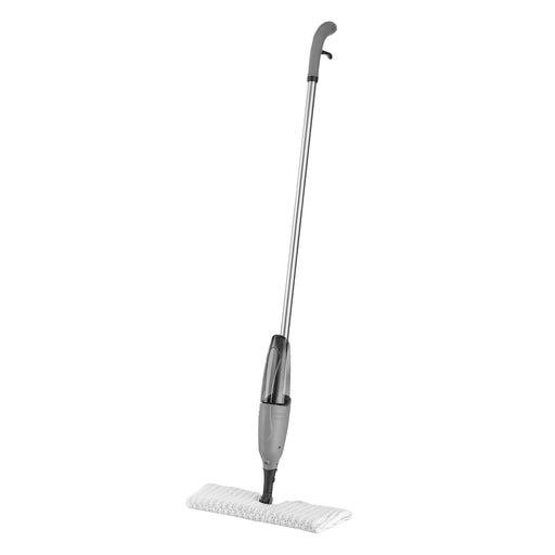 Wholesale 12-pack DuraClean® Spray Mop, available in various colors, with reusable microfiber pad and 360-degree swivel head, at DuraClean