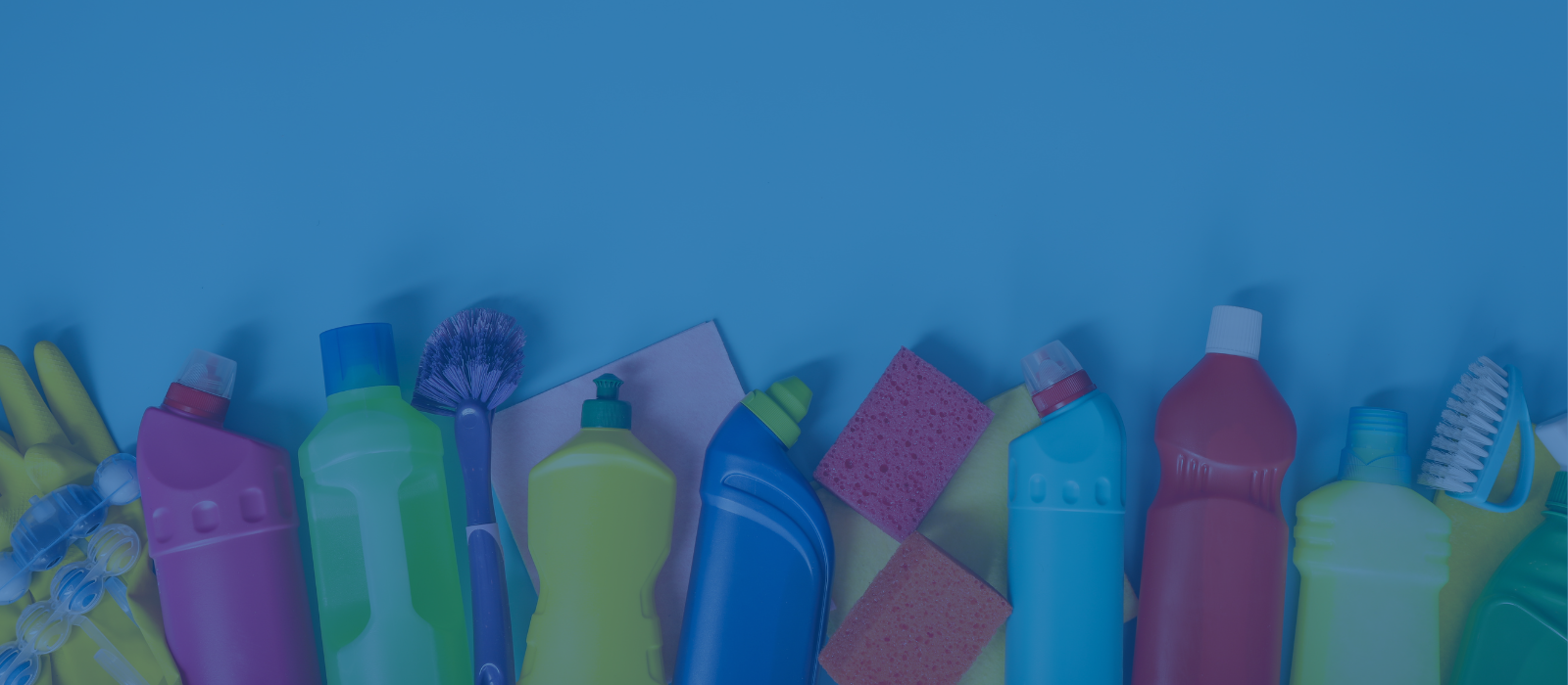 Banner image showcasing a range of cleaning products sold by Duraclean at wholesale prices.