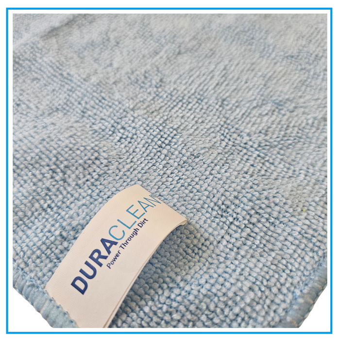 dURACLEAN BLUE MICROFIBRE CLOSE UP