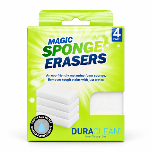 Magic cleaning sponges, pack of 4