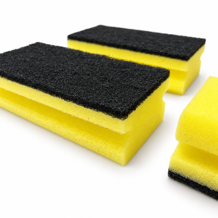 Large catering sponges shown from another angle