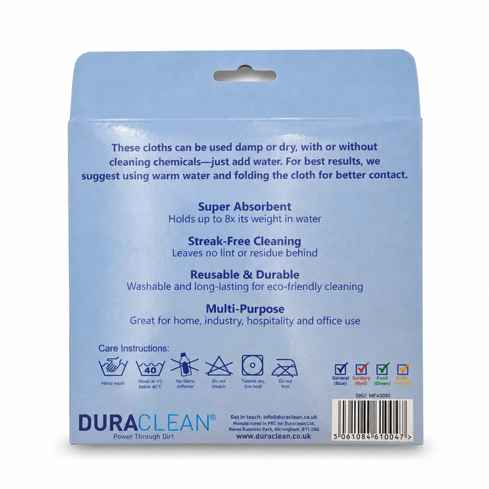Duraclean_4_Pack_Bulk_Microfibre_cloths back
