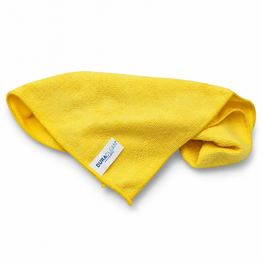 Duraclean_microfibre_cloths_Yellow_SIngle