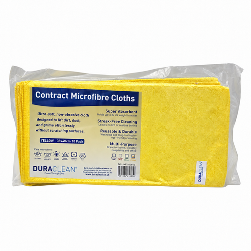 Duraclean_Yellow_Microfibre_cloths_Vacuum_Sealed_2