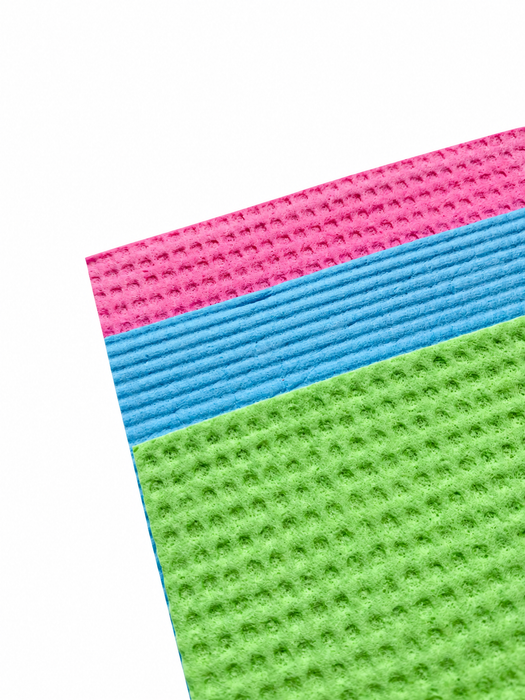 Cellulose sponge cloth close-up