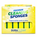DuraClean yellow kitchen cleaning sponges