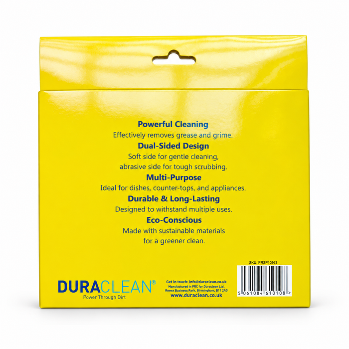 DuraClean yellow kitchen sponges