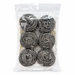 Stainless steel cleaning scourers