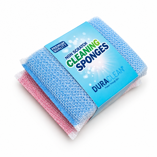 Non-scratch cleaning sponges, pack of 2